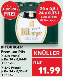 Kaufland BITBURGER Premium Pils Angebot