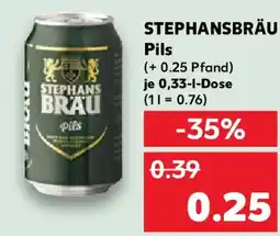 Kaufland STEPHANSBRÄU Pils Angebot