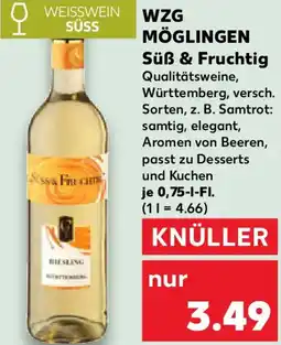 Kaufland WZG MÖGLINGEN Süß & Fruchtig Angebot