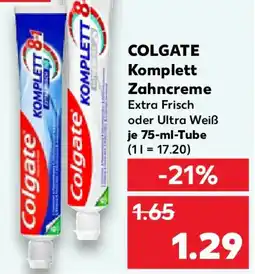Kaufland COLGATE Komplett Zahncreme Angebot