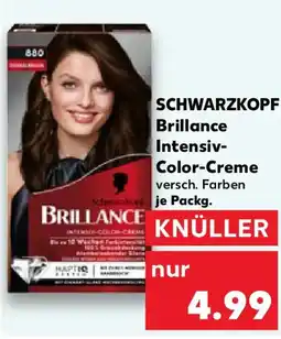 Kaufland SCHWARZKOPF Brillance Intensiv- Color-Creme Angebot