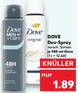 Kaufland DOVE Deo-Spray Angebot