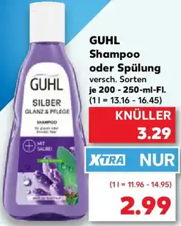 Kaufland GUHL Shampoo oder Spülung Angebot
