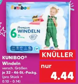 Kaufland KUNIBOO Windeln Angebot