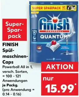 Kaufland FINISH Spülmaschinen-Caps Angebot