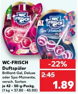Kaufland WC FRISCH Duftspüler Angebot