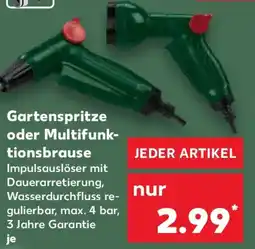 Kaufland PARKSIDE Gartenspritze oder Multifunk- tionsbrause Angebot