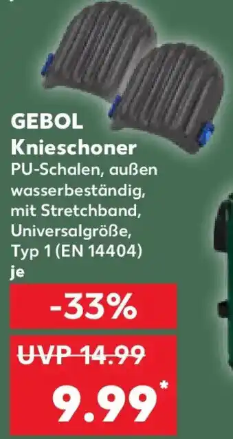 Kaufland GEBOL Knieschoner Angebot