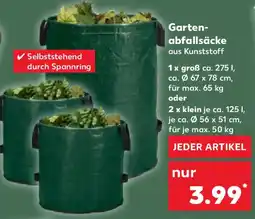 Kaufland Garten abfallsäcke Angebot
