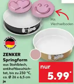 Kaufland ZENKER Springform Angebot