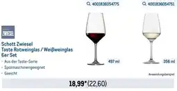 METRO Schott Zwiesel Taste Rotweinglas/Weißweinglas Angebot