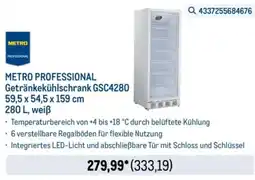 METRO METRO PROFESSIONAL Getränkekühlschrank GSC4280 Angebot