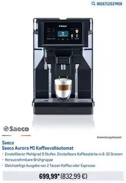 METRO Saeco Aurora M1 Kaffeevollautomat Angebot