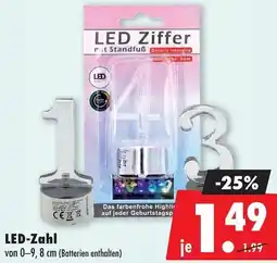 Mäc Geiz LED-Zahl Angebot