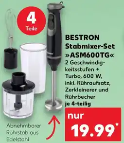 Kaufland BESTRON Stabmixer-Set ASM600TG Angebot