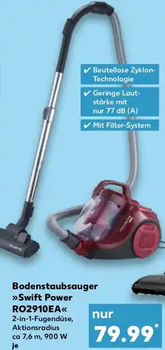 Kaufland Rowenta Bodenstaubsauger Swift Power RO2910EA Angebot