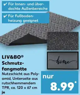 Kaufland LIV&BO Schmutzfangmatte Angebot