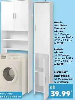 Kaufland LIV&BO Bad-Möbel Angebot