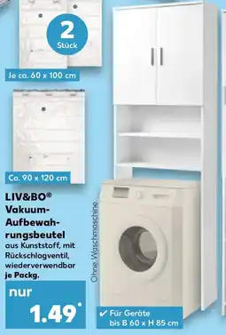 Kaufland LIV&BO Vakuum Aufbewahrungsbeutel Angebot