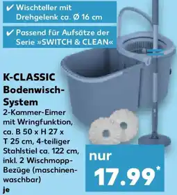 Kaufland K-CLASSIC Bodenwisch System Angebot