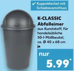 Kaufland K-CLASSIC Abfalleimer Angebot