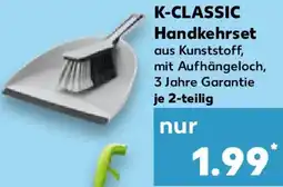 Kaufland K-CLASSIC Handkehrset Angebot
