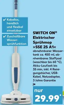 Kaufland SWITCH ON Elektrischer Sprühmop SSE 25 A1 Angebot