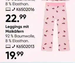 Galeria JETTE Mini Leggings mit Maikäfern Angebot