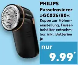 Kaufland PHILIPS Fusselrasierer GC026/80 Angebot