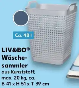 Kaufland LIV&BO Wäschesammler Angebot