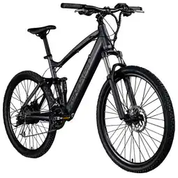 Netto Marken-Discount Zündapp XFS E-Mountainbike für Damen und Herren ab 170 cm E Bike 27,5 Zoll EMTB Fully schwarz Angebot