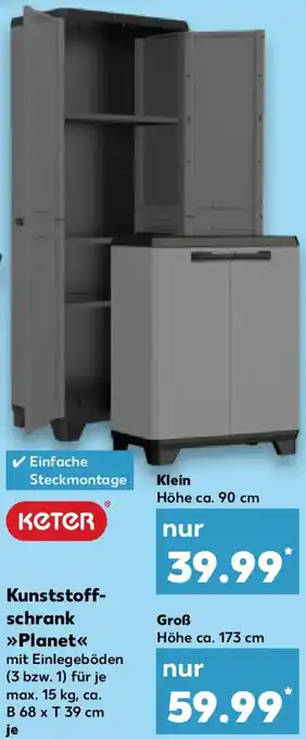 Kaufland Keter Kunststoffschrank Planet Angebot