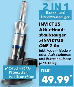 Kaufland INVICTUS ONE 2.0 Akku-Handstaubsauger Angebot