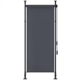 Netto Marken-Discount Outsunny Senkrechtmarkise Aluminium, Polyester Angebot