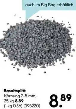Hellweg Basaltsplitt Angebot