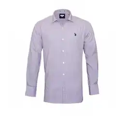 Netto Marken-Discount U.S. POLO Hemd Popline Langarmhemd Button Down Shirt Angebot