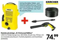 Hellweg KÄRCHER Hochdruckreiniger ,,K 2 Universal Edition" Angebot