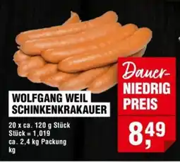 Handelshof WOLFGANG WEIL SCHINKENKRAKAUER Angebot