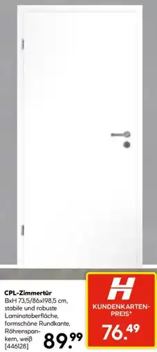 Hellweg CPL-Zimmertür Angebot