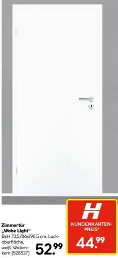 Hellweg Zimmertür ,,Wabe Light" Angebot