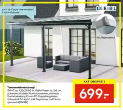 Hellweg Terrassenüberdachung Angebot