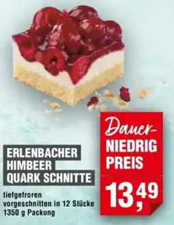 Handelshof ERLENBACHER HIMBEER QUARK SCHNITTE Angebot