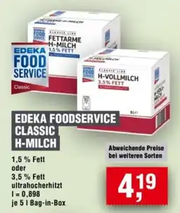 Handelshof EDEKA FOODSERVICE CLASSIC H-MILCH Angebot
