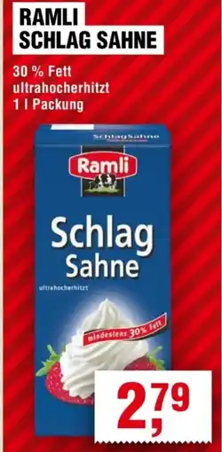Handelshof RAMLI SCHLAG SAHNE Angebot