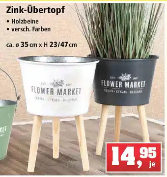 Thomas Philipps Zink übertopf Angebot