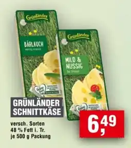 Handelshof GRÜNLÄNDER SCHNITTKÄSE Angebot