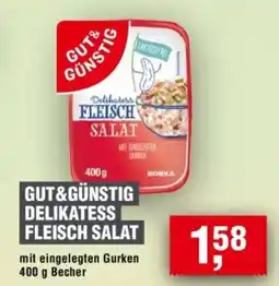 Handelshof GUT&GÜNSTIG DELIKATESS FLEISCH SALAT Angebot