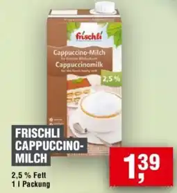Handelshof FRISCHLI CAPPUCCINO- MILCH Angebot