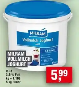 Handelshof MILRAM VOLLMILCH JOGHURT Angebot