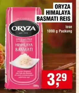 Handelshof ORYZA HIMALAYA BASMATI REIS Angebot